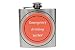 Agua potable de emergencia – Divertido Hipflask de acero inoxidable de 6 onzas (Hip-Emerge)