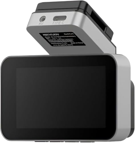 Image of HIKVISION Dual Channel Dash Camera | 1080P Full HD | 3'' IPS Display | Night Vision F2.0 Aperture | G-Sensor | 128 Wide Angle | Mic & Speaker | Loop Recording |Built-in WiFi|Supports 256GB|C200S