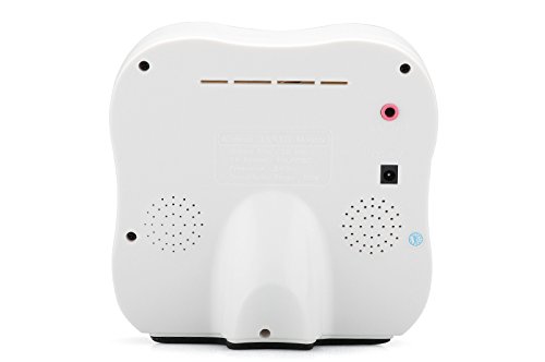 High-Tech Place Baby Monitor - Capteur CMOS 1/3 pouce / Sans-fil / 380 lignes TV / Écran LCD 3,5 pouces / Audio 2 voies / Lecture de la température / Lecteur de musique