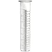 Rain Gauge Glass Replacement Tube for BOAER Frog Rain Gauge