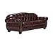 Produktbild Woodkings® Chesterfield Hereford Sofa 3-Sitzer Echtleder antik rot Couch Bürosofa Polstermöbel 3er Unikat Herrenzimmer englisches Ledersofa Stilsofa Clubsofa