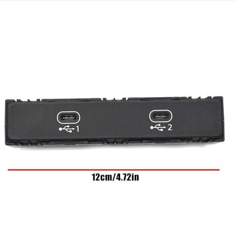 Conector doble USB C para consola central repuesto compatible con 4N1035736 5
