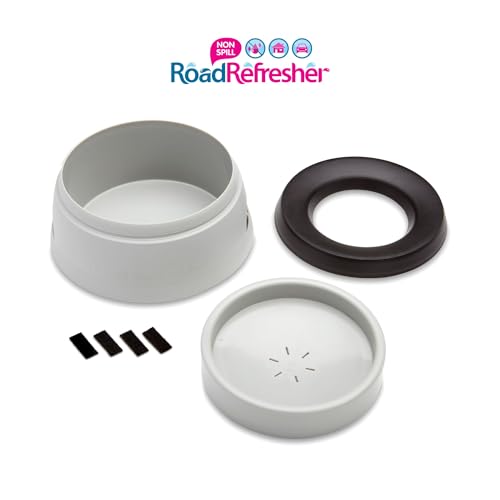 Road Refresher Non Spill Water Bowl Grey Small