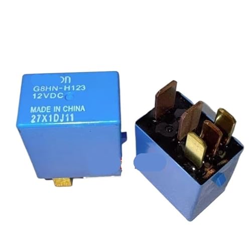 2 unidades G8HN-1A2T-RH de 4 pines, G8HN-H123 de 5 pines, compatibles con el relé de la bomba de combustible del coche Accord Civic CRV Fit Odyssey de octava generación.