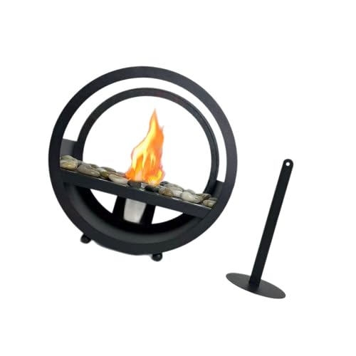 OOLA.DETAL Calefacción interior sin humo, construcción de metal, alcoholes para hogares modernos