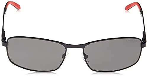 Carrera mens Carrera 8012/S Sunglasses, Matte Black Grey Polarized, 60 17 140 US2