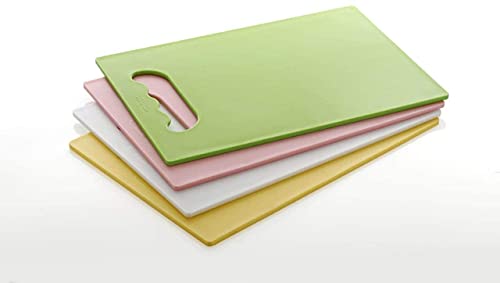 Saule Plastic Cutting/Chopping Board for Kitchen Vegetables, Fruits & Cheese – Pack of 1