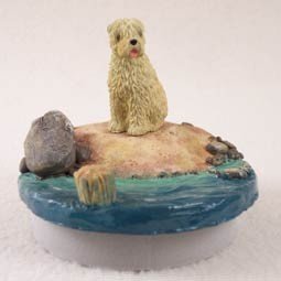 Conversation Concepts Miniature Soft Coated Wheaten Terrier Candle Topper Tiny One 