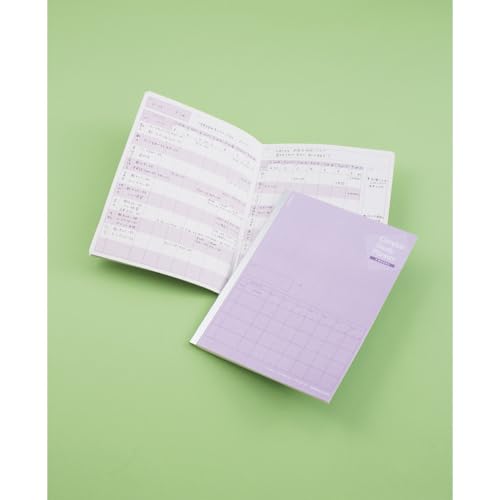 Kokuyo Campus Study Planner 2 Weeks B5, Purple (ノ-Y80LT-V)
