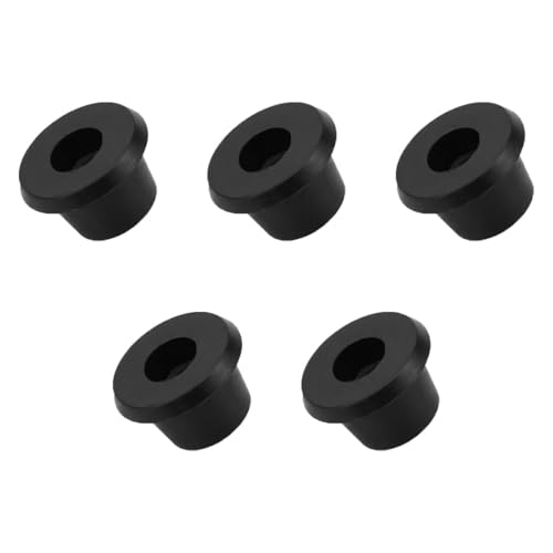 Image of Bottle Jack Floor Jack Oil Filler Plug, 8mm Flat-Head Rubber Hydraulic Filler Bung for Oil Reservoir Hole, Horizontal Jack Hydraulic Top Pressure Rod for Oil Reservoir (Flat-5PCS)