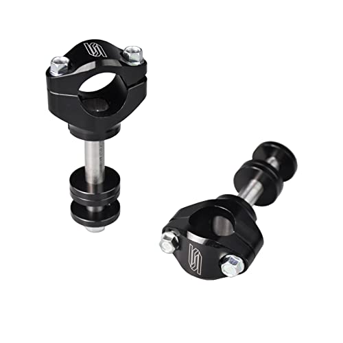 Pontets guidon Ø28 SCAR rigidité accrue pour té de fourche YZF