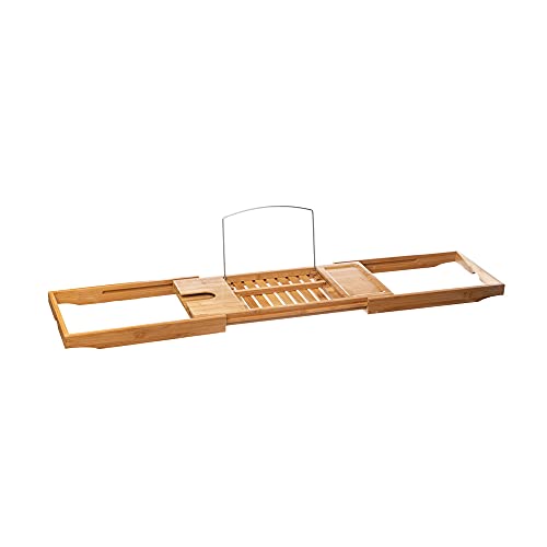Natureo Outdoor Bath Tray, Bamboo, cm - Image 2