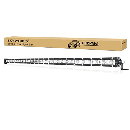 SKYWORLD 32 Zoll 80CM 150W Led Arbeitsscheinwerfer Bar 12V 24V Zusatzscheinwerfer Led Bar Offroad Scheinwerfer Wasserdicht Rückfahrscheinwerfer für 4x4 Auto Offroad SUV UTV ATV Traktor