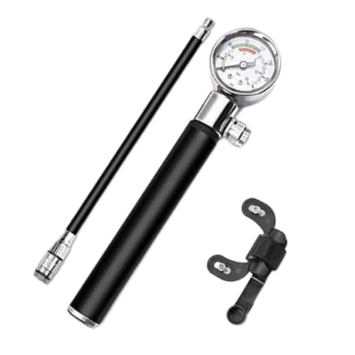 Bomba de aire portátil para scooter, resistente al desgaste, buen sellado, impermeable, inflador de neumáticos de alta presión, inflador de neumáticos de aleación para bicicleta