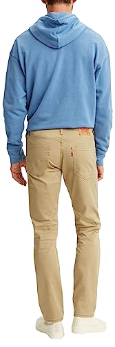 Image of Levi's Men's 511 Slim Fit Slim Jeans, Beige (Harvest Gold Sueded Sateen Wt B 4425), 30W /30L