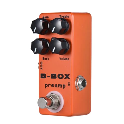 BB Preamp B-Box Guitar Effect Pedal Preamp Overdrive Electric Bass Guitarra Acoustic Guitar Effect Analog Signal