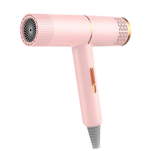 Secador de Cabelos Secador Ultra Air Quente e Frio 3 Velocidades Profissional Secador de Cabelos 220V Elegante Cor Rosa
