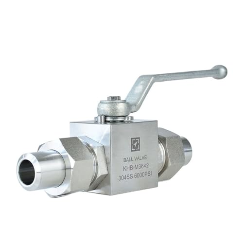 Válvula de bola DN6-25 de acero inoxidable con doble alambre exterior soldado 4