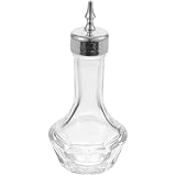 jojofuny Bitterspender Glasflasche 30 ml mit Auslaufsicherem Stopfen Dekorative Cocktail Bitterflasche für Barkeeper Hausbar Vintage Barbitterspender