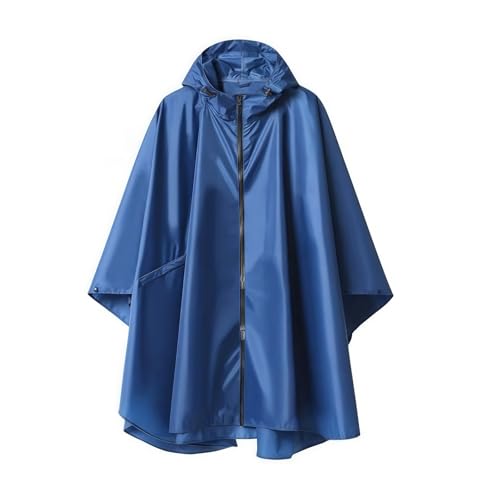 Chubasquero para mujer y hombre impermeable transpirable con capucha y cremallera