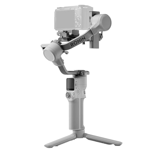 Image of DJ I RS4 Mini Combo, Gimbal Stabilizer for Cameras Canon /Sony /Panasonic /Nikon /Fujifilm, Auto Axis Locks, Intelligent Tracking, 2kg /4.4lbs Payload, Camera Gimbal, Camera Stabilizer, Briefcase Handle