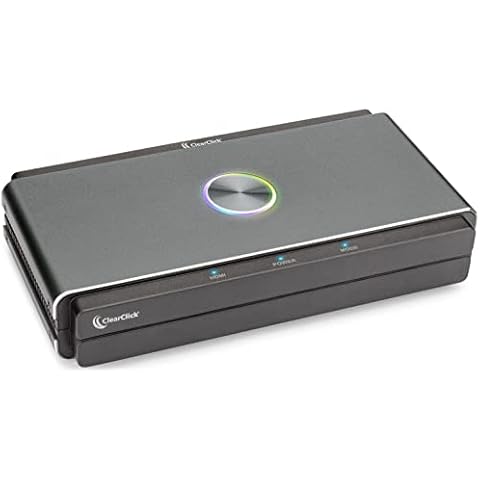 ClearClick HD Capture & Stream - USB HD Capture Card for HDMI Capture and Live Streaming Simultaneously - 4K Input, 1080P Capture - to USB Drive or Computer Cover
