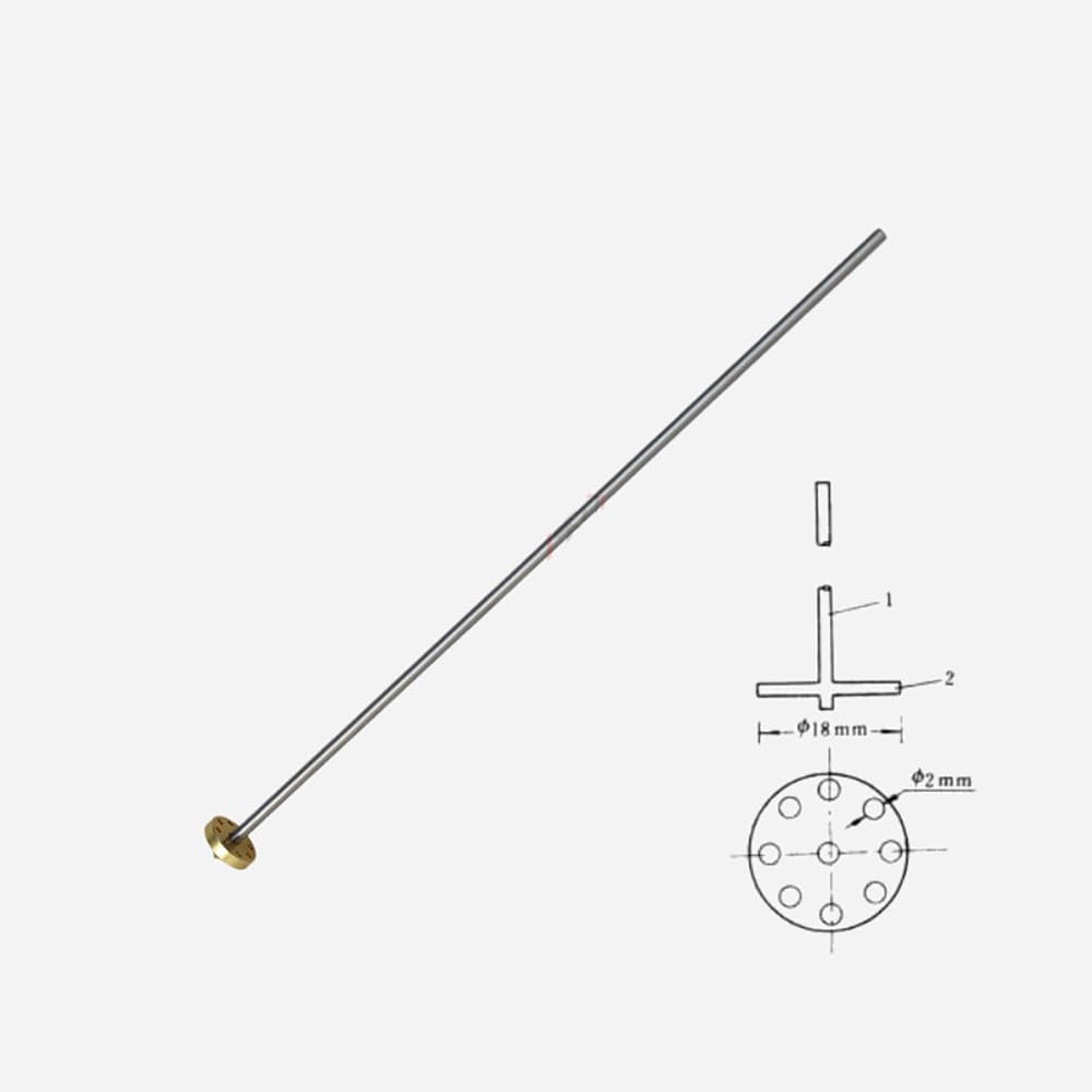 Soil Free Swelling Rate Tester, with Funnel without Neck, Soil Measuring Cup & Stirrer for Laboratory Testing