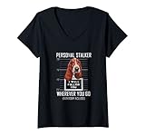 Photo Gallery donna personal stalker cane basset hound i will follow you maglietta con collo a v Photo Gallery donna personal stalker cane basset hound i will follow you maglietta con collo a v