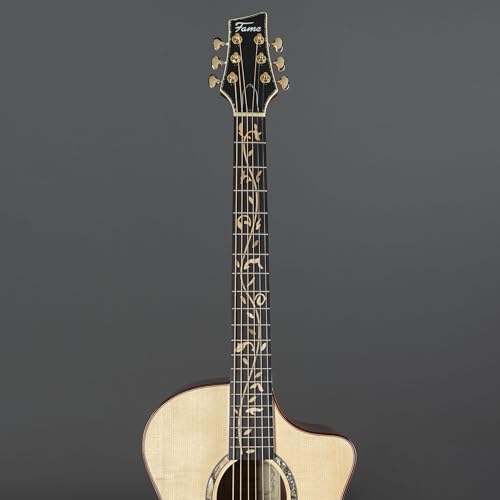 Fame Artist Pro Custom – Guitare Acoustique - Les Beatles, Paul McCartney, John Lennon, RIngo Starr, George Harrison Fame Artist Pro Custom - Guitare Acoustique – Image 5