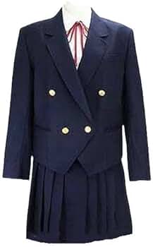 香川　高松商業高校　上下セットアップ　裏起毛 香川県 高松商業高校 ブレザー スカート 体操服ジャージ/yt0022