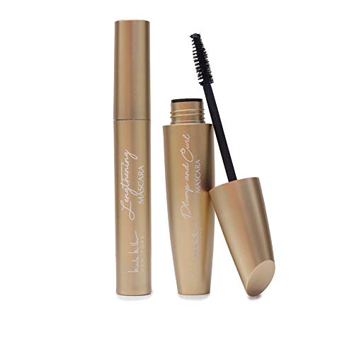 Nicole Miller Set of 2 Plump & Curl and Lengthening Mascaras, Black