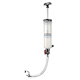 LUMAX LX-1388 Gold/Silver Fluid Extractor/Dispenser (34 oz. 1L Capacity), Simple...