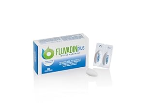 FARMA-DERMA Fluvadin Plus Ovuli Vaginali 10 x 2 g | Ovuli Acido Ialuronico e Olio di Mandorle | Idratazione per Secchezza Intima e Comfort Mucosa | Benessere e Igiene Intima Donna