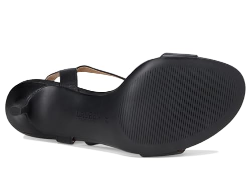 Image of Lauren Ralph Lauren Gwen Burnished Leather Sandal