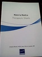 Materia Medica Therapeutic Sheets 2915668353 Book Cover