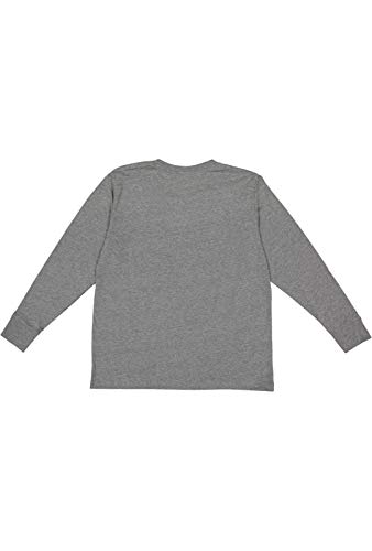 Image of LAT Youth 100% Cotton Jersey Crew Neck Long Sleeve Tee (6201)