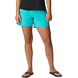 Columbia Women's Standard Sandy River Short, Bright Aqua, X-Large x 5L