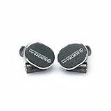 HiFiGo ROSESELSA Aurora Ultra IEM,1 Planar + 1Dynamic Driver in Ear Monitor, Gaming Earbuds, HiFi Wired Earbuds with Metal Outer Cavity, Detachable Cable, Dongle +RZ200m for Musician (Grey)
