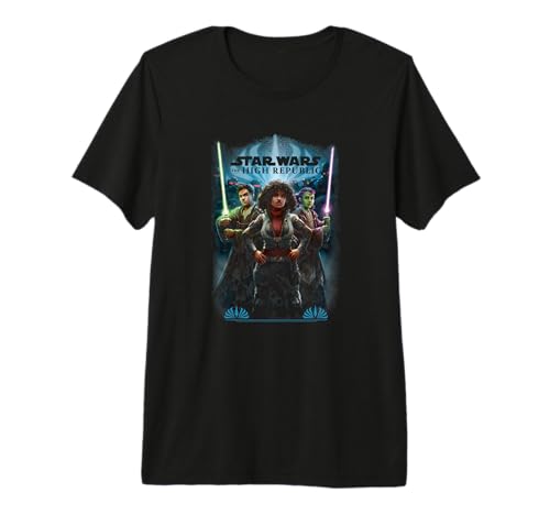 T-shirt Star Wars High Republic Out Of The Shadows V-2 doux qui ne rétrécit pas au lavage