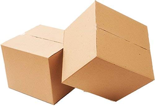 10 - XL DOUBLE WALLED Cardboard Boxes 18x18x18" / 457x457x457mm House Moving Removal Packing Storage/Shipping Carton