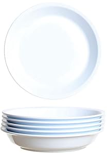Idea-Station Gastro 6er Set Suppenteller Weiß 21cm