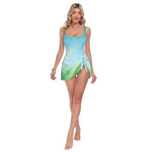 Maillot de bain une pièce bleu clair pour vos vacances et spa d'été