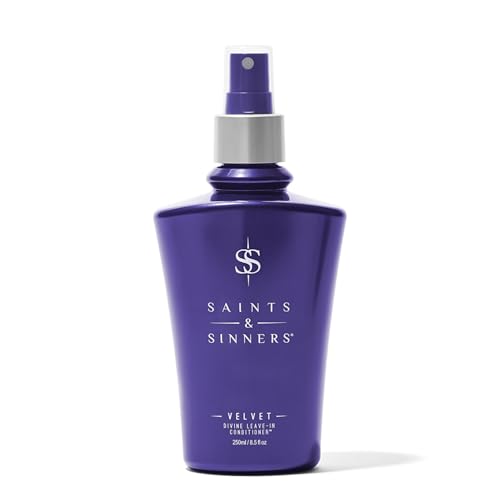 Saints & Sinners Velvet Divine Leave-In Moisturizing Conditioner Hair Detangler Spray