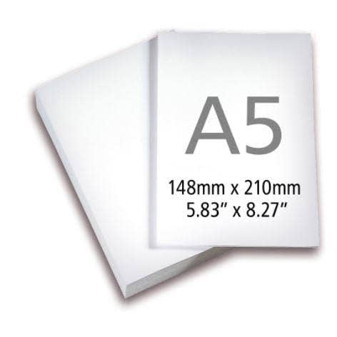 Image of B2B A5 Copier Paper - 70 GSM, 500 Sheets, 5 Ream Eco-Friendly Super Bright Plain Printing Paper for Office & Home Use (𝐍𝐨𝐭𝐞: 𝐈𝐭𝐬 𝐀𝟓 𝐂𝐨𝐩𝐢𝐞𝐫 𝐏𝐚𝐩𝐞𝐫)