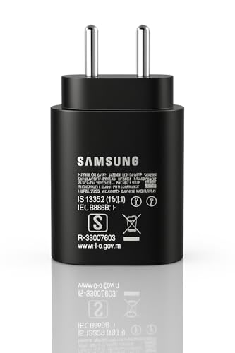 Image of 25W Type C PD 3A Superfast Charging Adapter for Samsung A57|A37|A55|A16|A36|A56|A35|A06|M36|M35|M16|M06| M05|M56|F17|F17e|F70e|F36|F06|F05|F56|F16|S26|S25, 25watt USB C Fast Wall Charger, Black