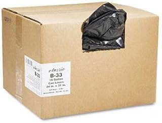 Webster Opaque Linear Low-Density Can Liners LINER,CAN,16 GAL,BN (Pack of2)