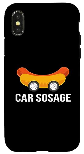 カーソーセージ s84 スマホケース iPhone X/XS 用