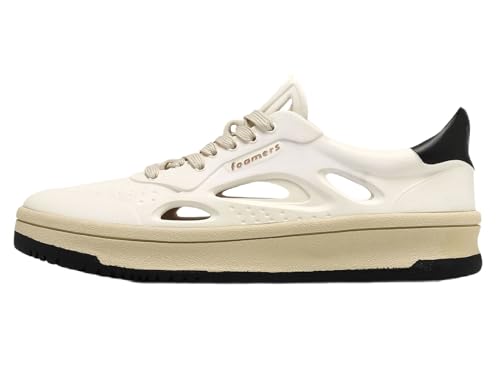 Sabots FOAMERS EVA/R05 sneakers en caoutchouc blanc et noir pour homme et femme