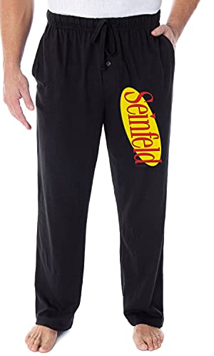 Seinfeld TV Series Men's Classic Logo Lounge Pants Loungewear Pajama Pants
