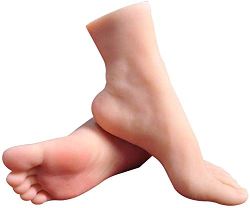 Linmin 9007468666992 1 Pair Of Silicone Life-Size Model Women’S Feet Display Artistic Sketches thumb #3